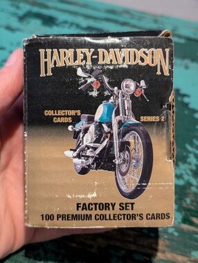 1992 HARLEY DAVIDSON Set of 100 Premium Collector's Cards SERIES 2 - in box